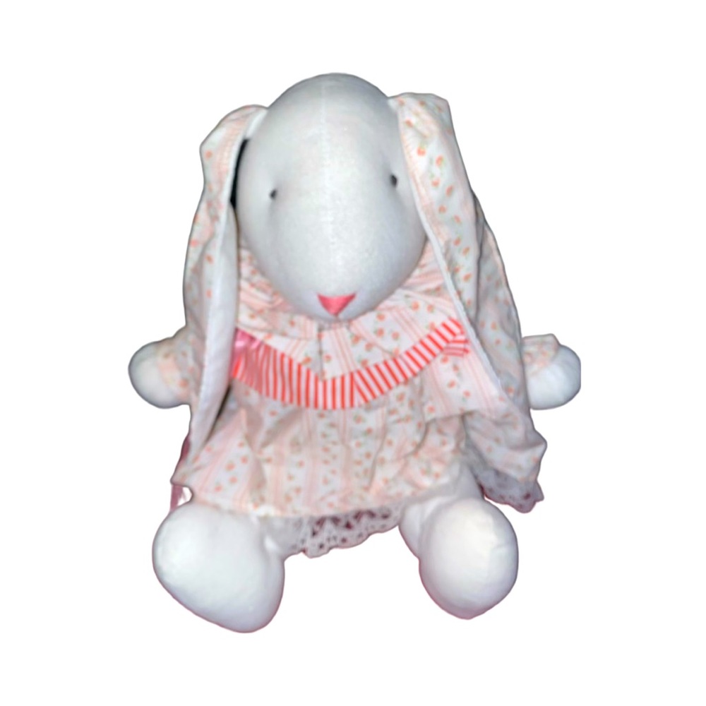 Antique cute rag doll bunny